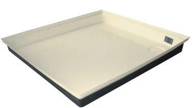 ICON 460 27" X 24" X 4" Colonial White Shower Pan 00460