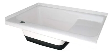 Icon 00474 Left Hand Drain Tub - Polar White