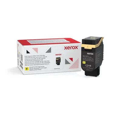 Xerox Original High Yield Laser Toner Cartridge - Box - Return Program - Yellow - 1 Pack (006r04688)