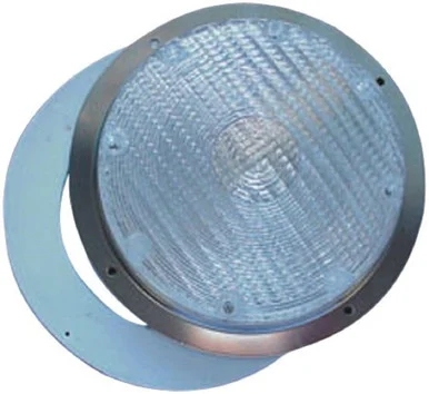 Command Electronics 742 White Base Security Light 00742