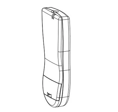 Maxxair Vent 00A01151K Hand Held Remote Black