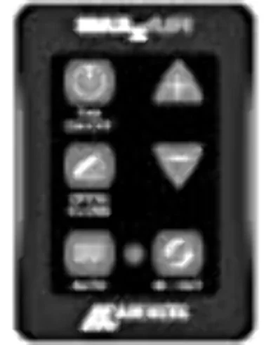 Maxxair Vent 00A03650K 6 Key Wall Control Black