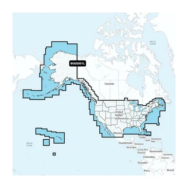 Garmin 0101317700 U.s. & Coastal Canada Built-in Char