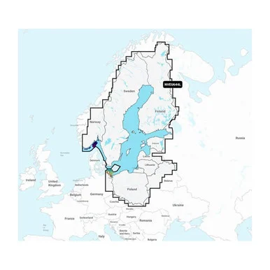 Garmin 010C127300 Navionics Vision+ NVEU644L Baltic Sea