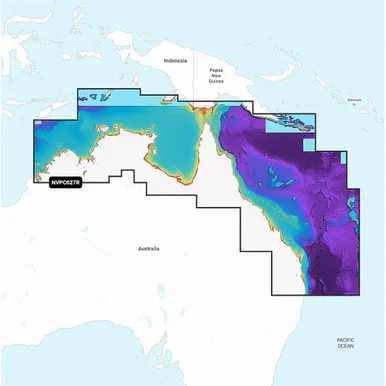 Garmin 010C128120 Navionics+ Australia Northeast Marine Charts