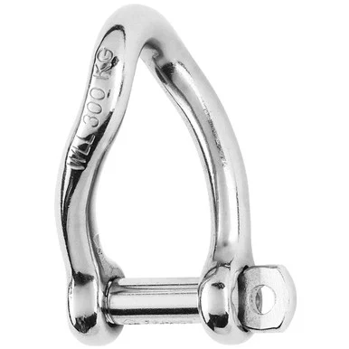 Wichard Marine 01224 Wichard Self-locking Twisted Shackle - Diameter 8mm - 5/16"