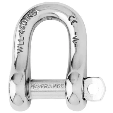 Wichard Marine 01405 Wichard Captive Pin D Shackle - Diameter 10mm - 13/32"