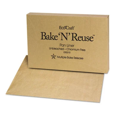 Bagcraft 030010 Ecocraft Bake 'n' Reuse Pan Liner, 16.38 X 24.38, 1,000/box
