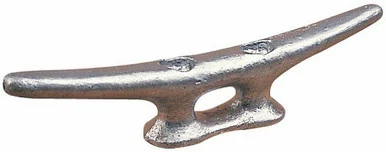 Sea Dog 040106 6" Galvanized Open Base Cleat - Seadog