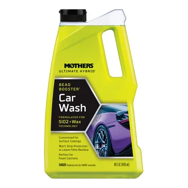 Mothers 05668 Ceramic Car Wash And Bead Booster 48oz