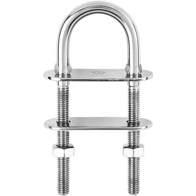 Wichard Marine 06516 Wichard U-bolt Pad Eye - 12mm Diameter - 15/32" - 110mm Length - 4-21/64"