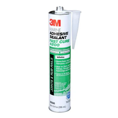 3M 06560 Marine Adhesive Sealant 4200 Fast Cure White 10oz