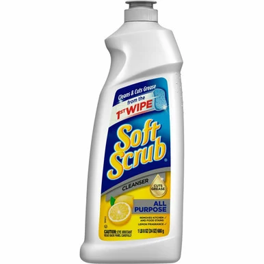 Soft Scrub Total Bath/Kitchen Cleanser (07224ct) - Dial