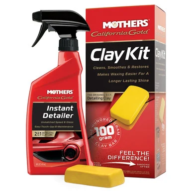 Mothers 7241 California Gold Clay Bar Kit 07241