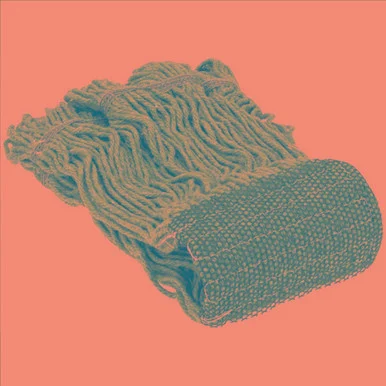 General Supply 08625386 Msc Industrial Supply 5" Blue Head Band, Small Blended Fiber Loop End Mop Head
