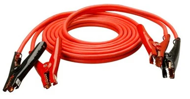 Coleman Cable 08666 16 Ft. 4 Gauge With 500 Amp Polar-glo Booster Cable Clamp