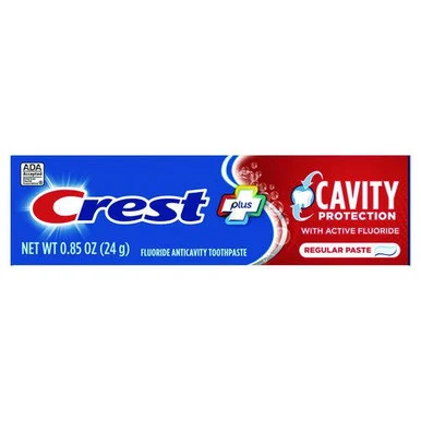 Procter & Gamble 09596 Cavity Protection Toothpaste, Personal Size, 0.85 Oz Tube, 240/carton
