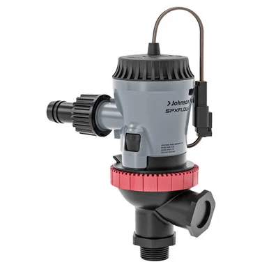 Johnson Pumps 10-13649-01 Johnson Pump Aqua O2 Twin Port 500 Gph Aerator Pump - Flex Mount - 12v