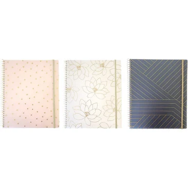 Carolina Pad, Llc 10000 Keep It In Line Notebook Organizer, Medium/college Rule, Randomly Assorted Cover Colors And Designs, (100) 11.5 X 9 Sheets