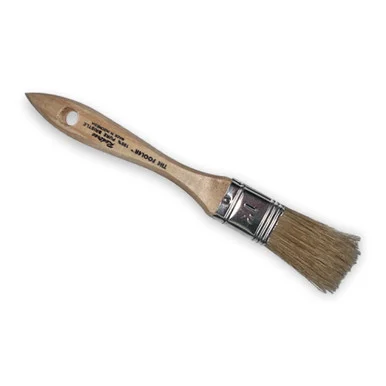 Redtree 10001 1" Double Thick Disposable Paint Brush White Bristle - Redtree Industries