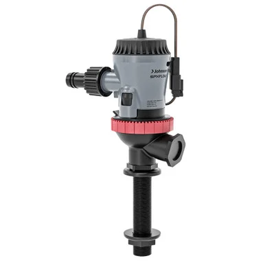 Johnson P umps 101364201 Aqua O2 Flex Mount 500 GPH Aerator Pump 12V - Johnson Pumps