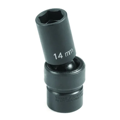 Grey Pneumatic 1015UMSD 3/8" Drive X 15mm Semi-deep Universal