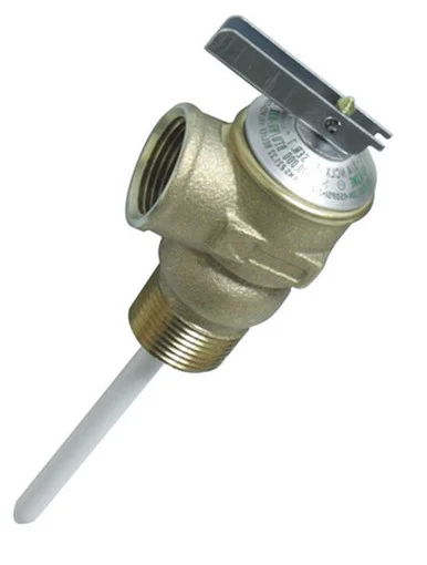 Camco 10471 Propane Hose and Connector (T and P Valve 3/4In with 4In Probe Coated- 150Psi- Bulk)