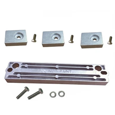 Performance Metals Products 10482A Performance Metals Suzuki 200-250hp Outboard Complete Anode Kit - Aluminum
