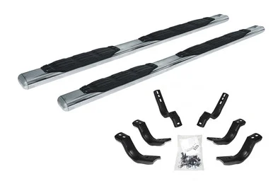 Go Rhino 105441587PS 1000 Series Side Step and Bracket Kit