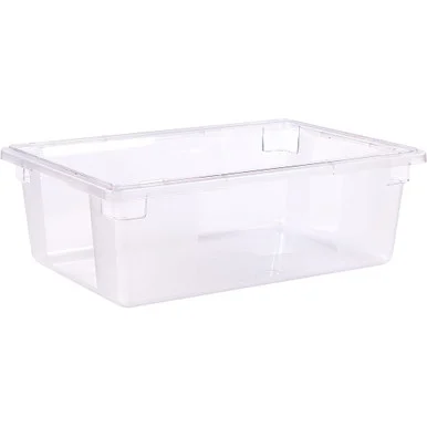San Jamar 1062207 Storplus Polycarbonate Food Storage Container, 18 X 26 X 9, Clear, Plastic
