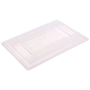San Jamar 1062707 Storplus Polycarbonate Food Storage Container Lid, 18 X 26 X 1.28, Clear, Plastic