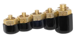 Lisle 10810 5 Piece Injector Rail Fuel Line Cap Set