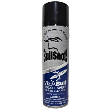 Bullsnot! 10899021 Bullsnot Vizabull Rocket Spray Glass Cleaner 10899021 Windshield Glass Cleaner Truck Cleaning Supplies 19oz