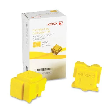 Xerox 108r00928 Solid Ink Stick - Yellow Solid Ink - 4400 Page - 2