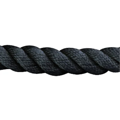 Sea Dog 301110020BK1 3/8 x 20 Ft Black Twisted Nylon Dock Line - Seadog