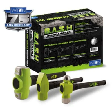 Wilton WL9-11112 Bash 3-pc A18shop Hammer Kit 11111_45