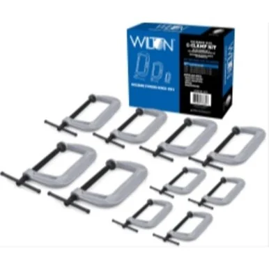 Wilton WL9-11117 Wilton 140 Series 10 Pc C-clamp Kit