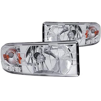 ANZO USA Crystal Headlight Set 111206