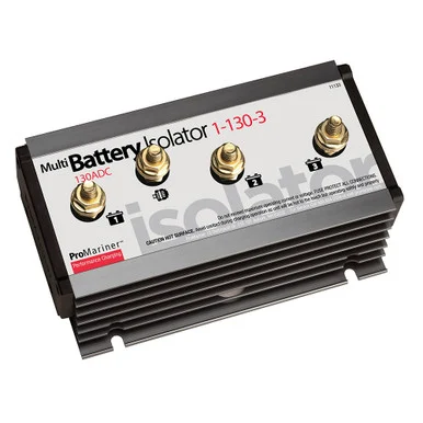 Promariner 11133 Battery Isolator - 130 Amp - 1 Alternator - 3 Battery