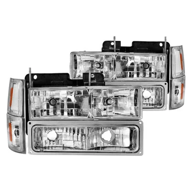 Anzo USA 111506 Crystal Headlights for Chevy C1500