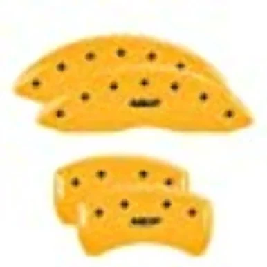 MGP Caliper 11221SMGPYL Caliper Covers - Yellow Powder Coat