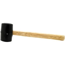 Wilmar 1129 Corp. / Performance Tool 8oz Wood Handle Rubber Mallet