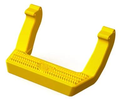 Carr LD Step; Assist/Side Step; XP7 Safety Yellow Powder Coat; Pair 114997