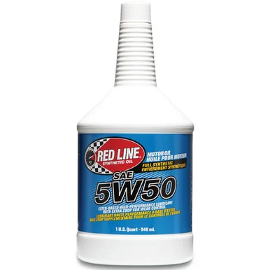 Red Line 11604 5W50 Motor Oil - Red Line Synthetic Oil