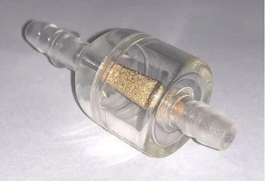 Helix Racing 1189302 Inline Fuel Filter 1/4" Bullet