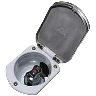 Scandvik 12134 Recessed T-handle Mixing Valve - Ss W/white Cup