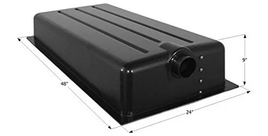 Icon 12369 Holding Tank Center End Drain