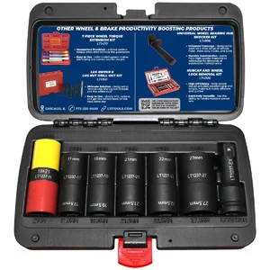 Lock Technology 1237 7 Piece 1/2" Drive Flip Socket Set 1237_45