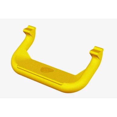 Carr Super Hoop; Assist/Side Step; XP7 Safety Yellow Powder Coat; Pair 124877