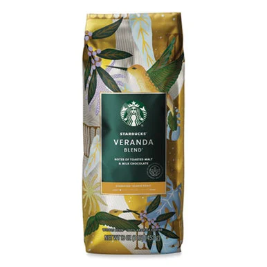 Starbucks 12523486 Veranda Blend Coffee, Whole Bean, 1 Lb Bag